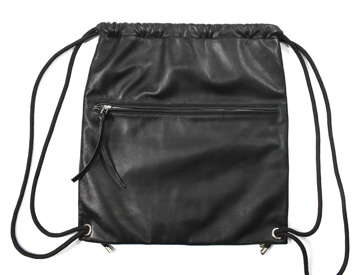 画像1: East Bay MFG Lamb Leather Knapsack (1)