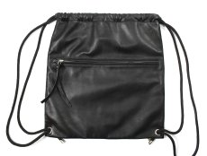 画像1: East Bay MFG Lamb Leather Knapsack (1)