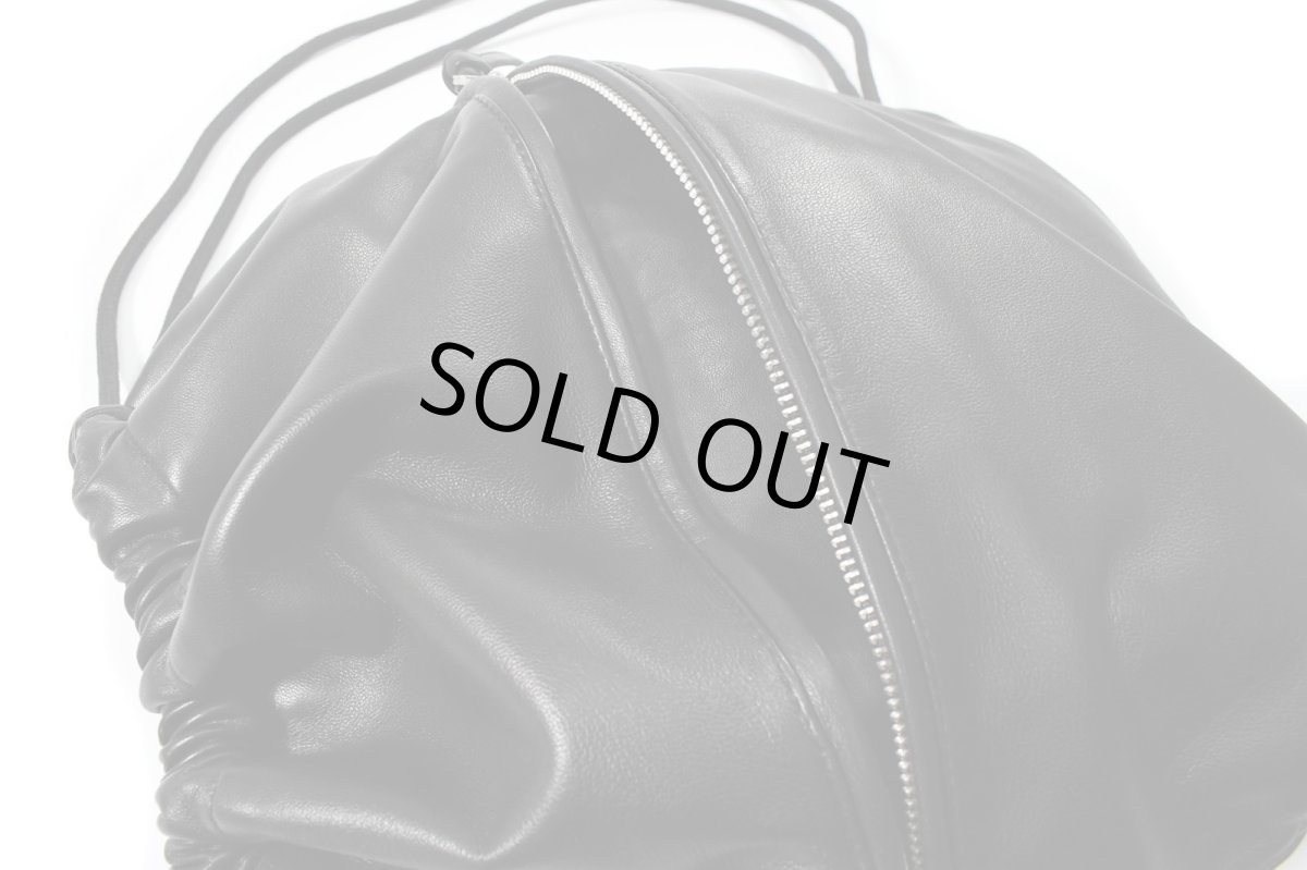 画像2: East Bay MFG Lamb Leather Knapsack (2)