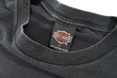 画像3: Used Harley-Davidson S/S Print Tee Black made in USA (3)