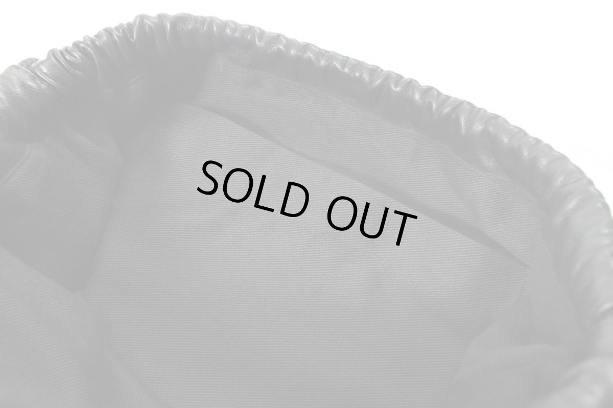 画像3: East Bay MFG Lamb Leather Knapsack (3)