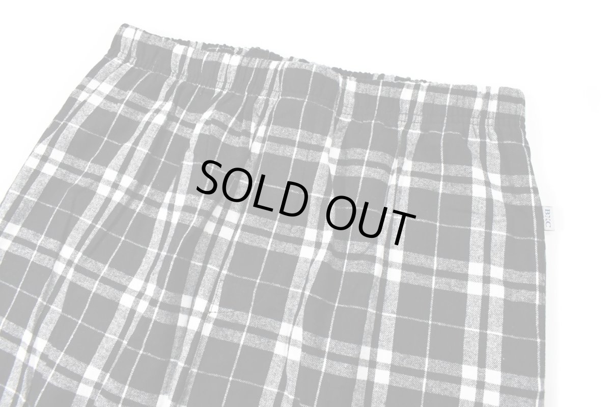 画像2: Boxercraft Harley Flannel Pant Black/White Plaid (2)