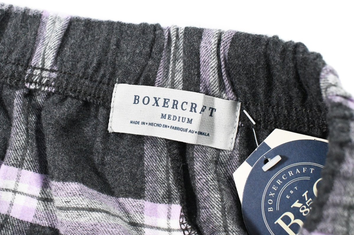 画像6: Boxercraft Harley Flannel Pant Charcoal/Lavender Tomb (6)