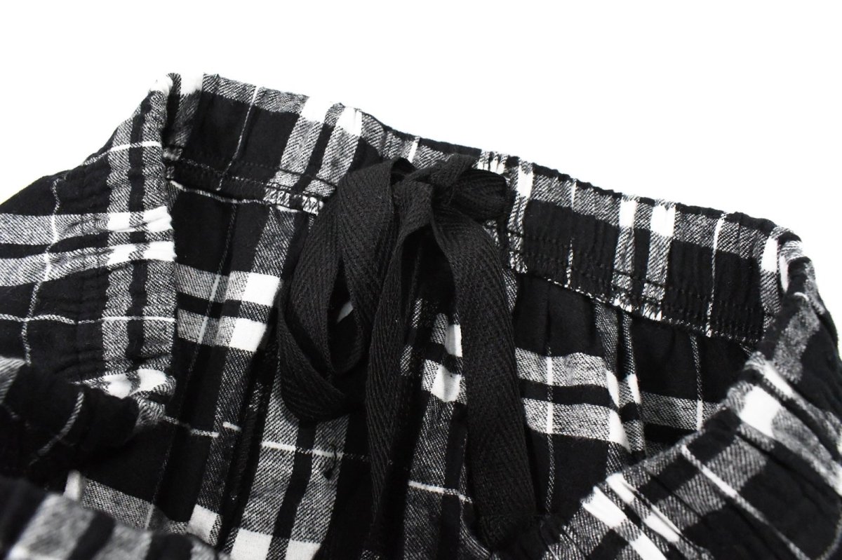 画像5: Boxercraft Harley Flannel Pant Black/White Plaid (5)