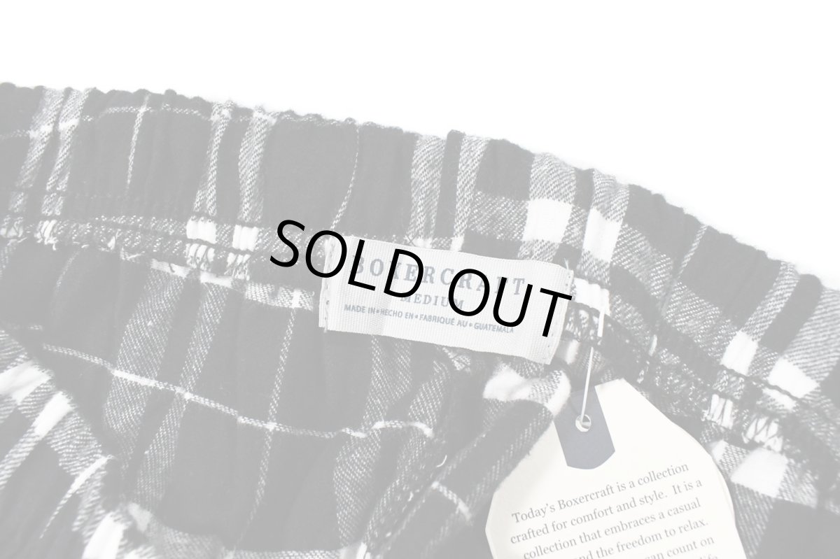 画像6: Boxercraft Harley Flannel Pant Black/White Plaid (6)