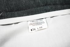 画像6: Deadstock Levi's Action Slacks Charcoal (6)
