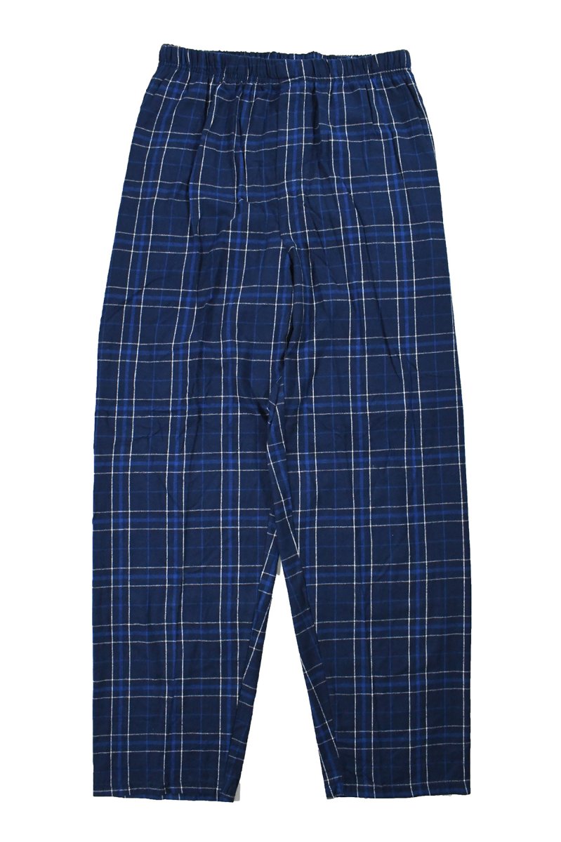 画像1: Boxercraft Harley Flannel Pant Navy Field Day (1)