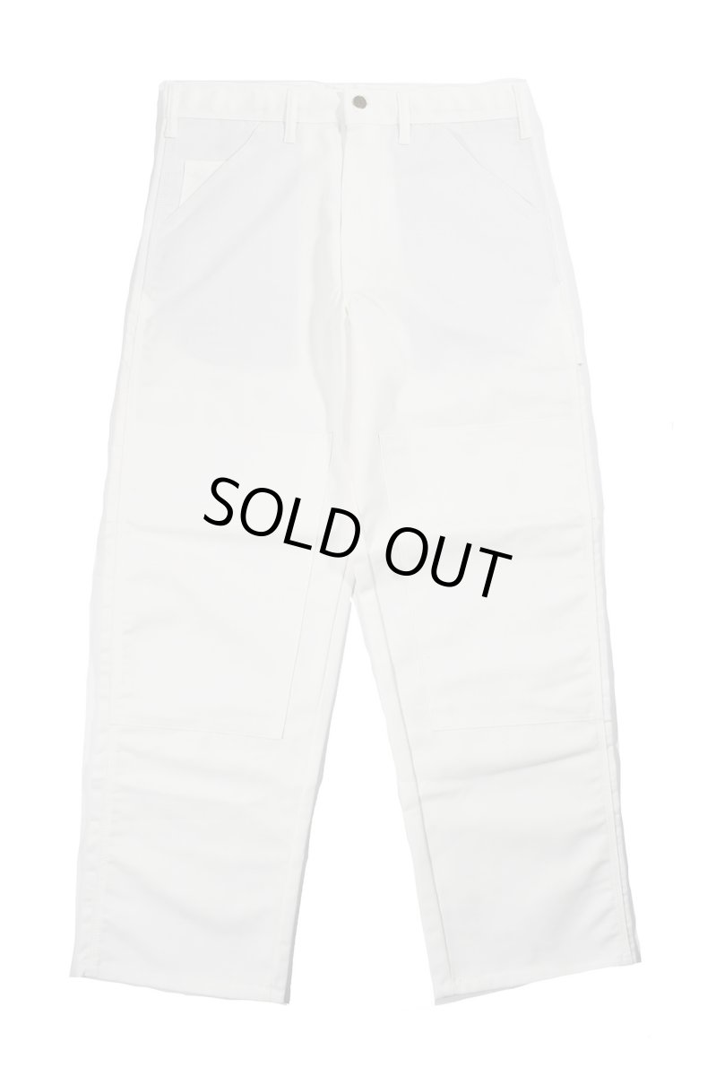 画像2: Stan Ray Double Knee Painter Pants White (2)