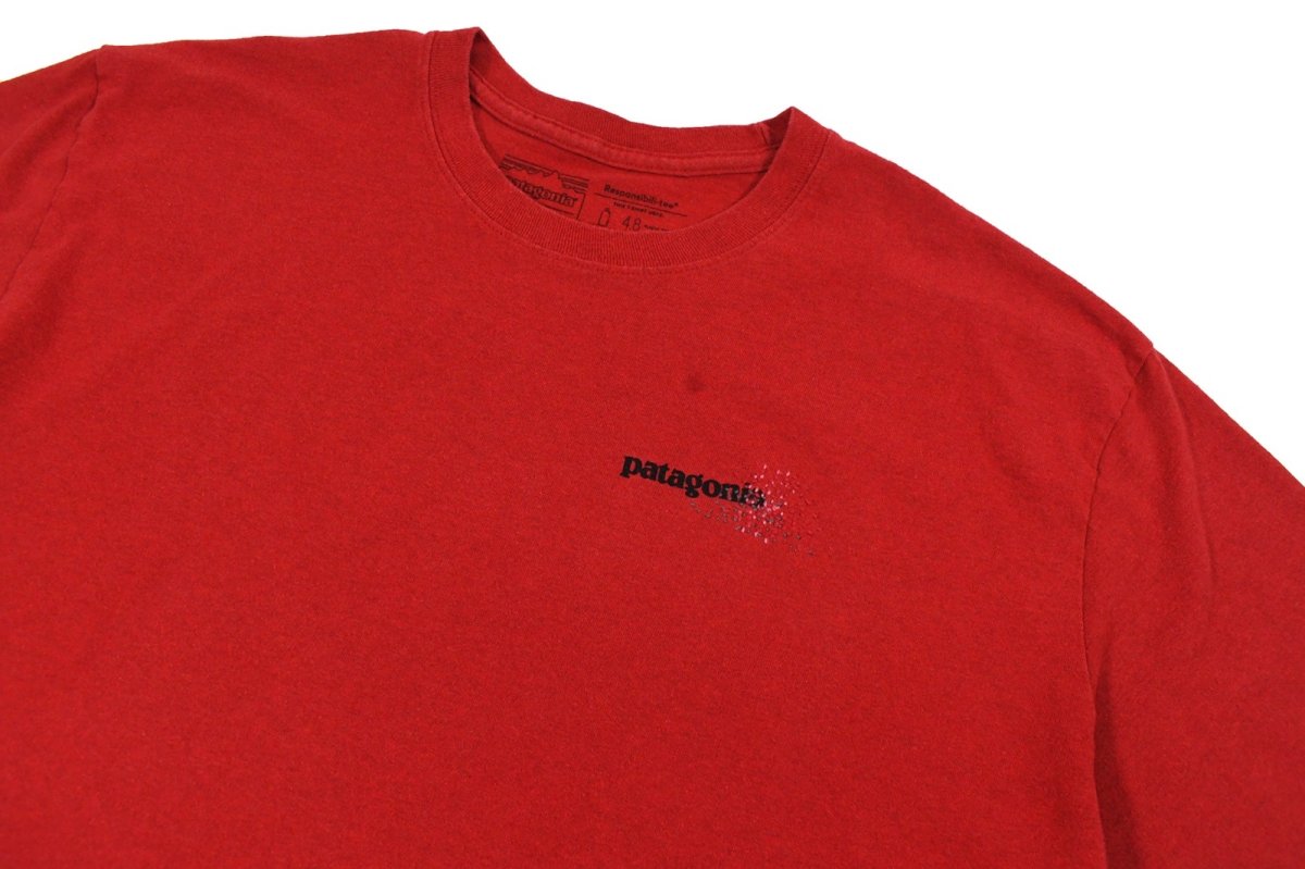 画像2: Used patagonia S/S Hand Stitch Tee パタゴニア (2)