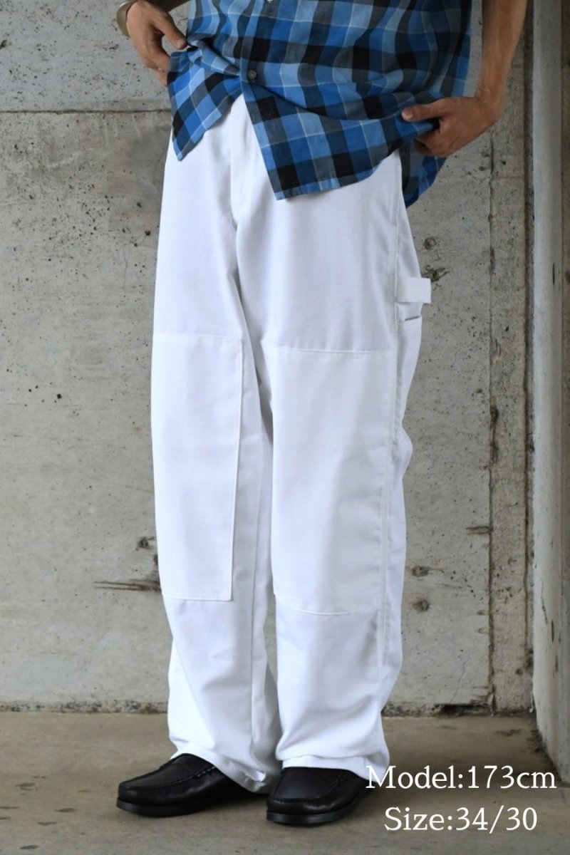 画像9: Stan Ray Double Knee Painter Pants White (9)