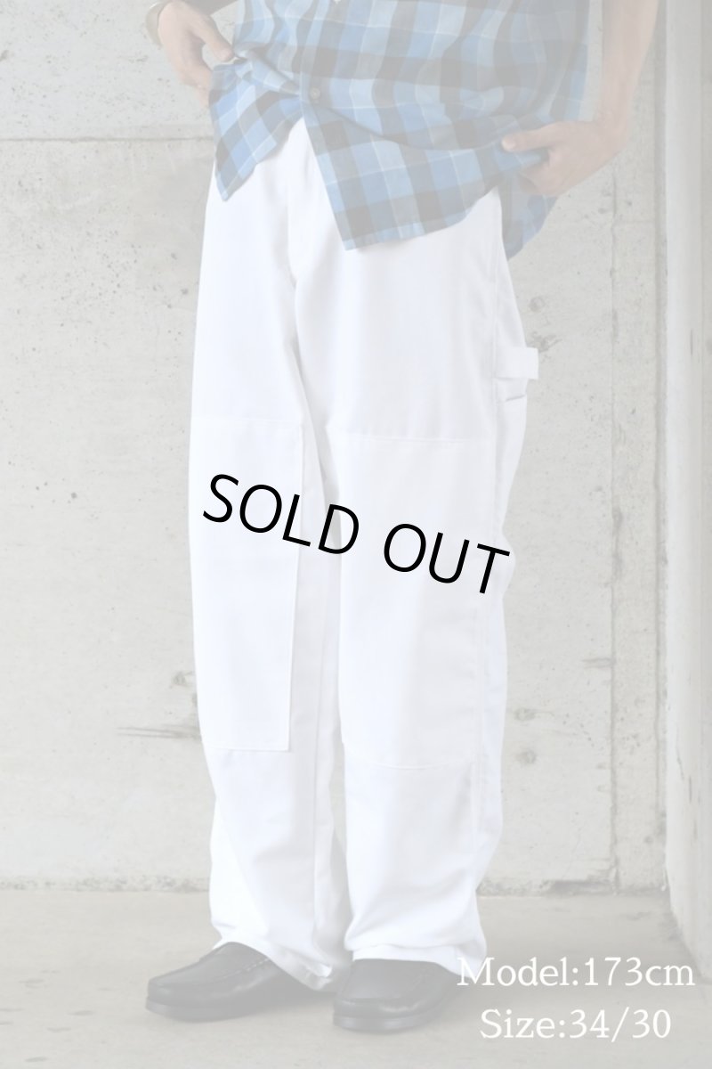 画像9: Stan Ray Double Knee Painter Pants White (9)