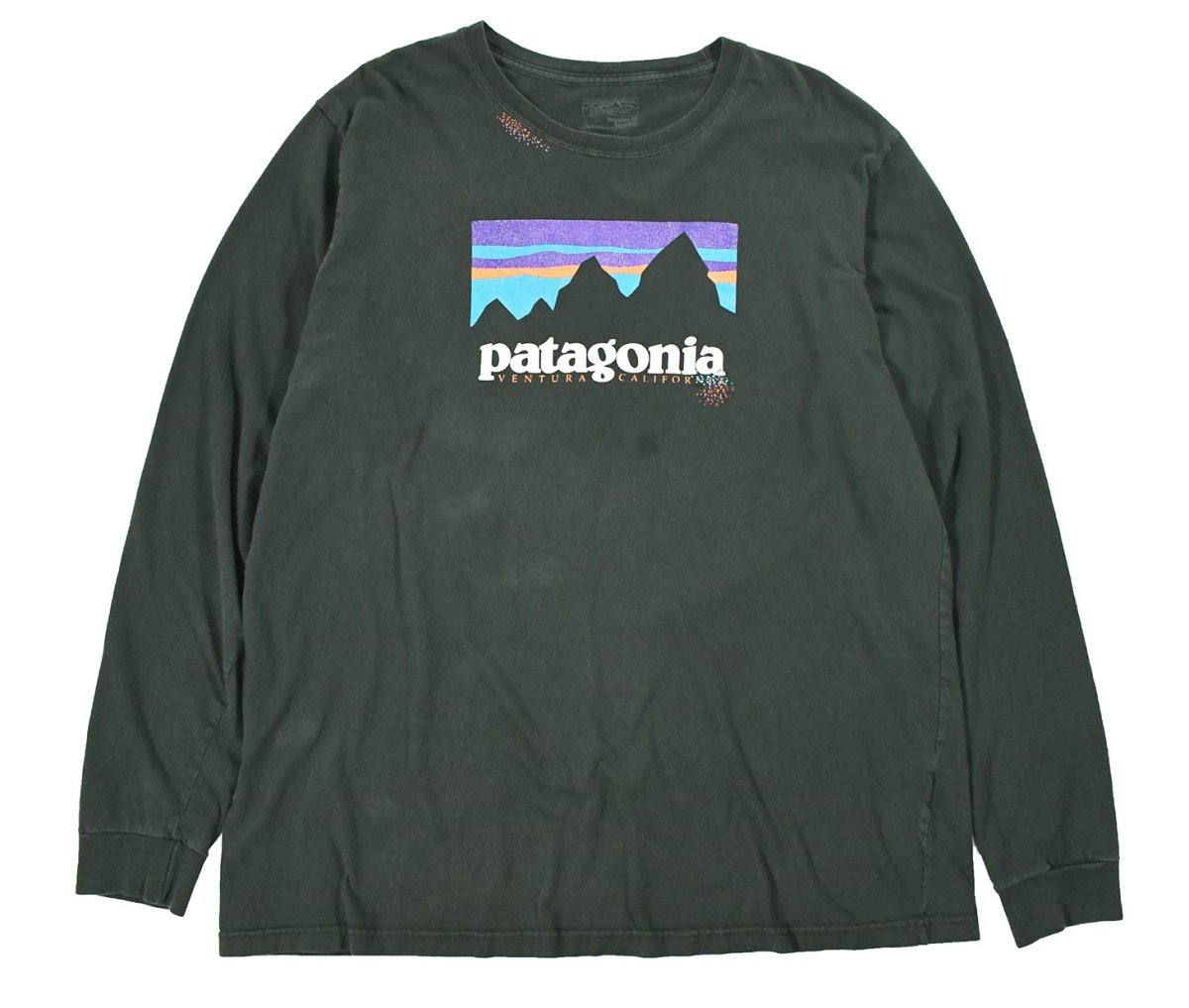 画像1: Used patagonia L/S Hand Stitch Tee パタゴニア (1)