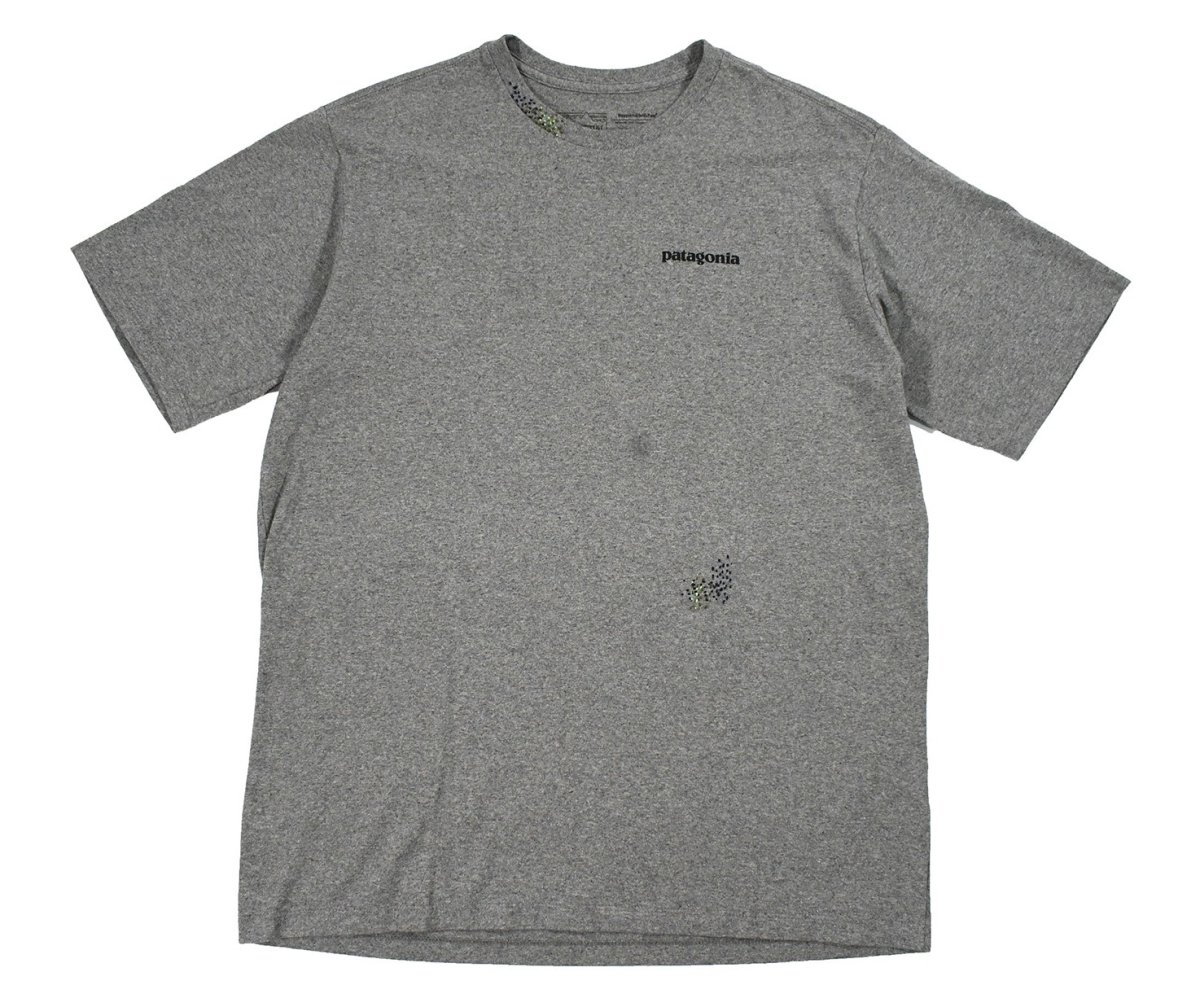 画像1: Used patagonia S/S Hand Stitch Tee パタゴニア (1)