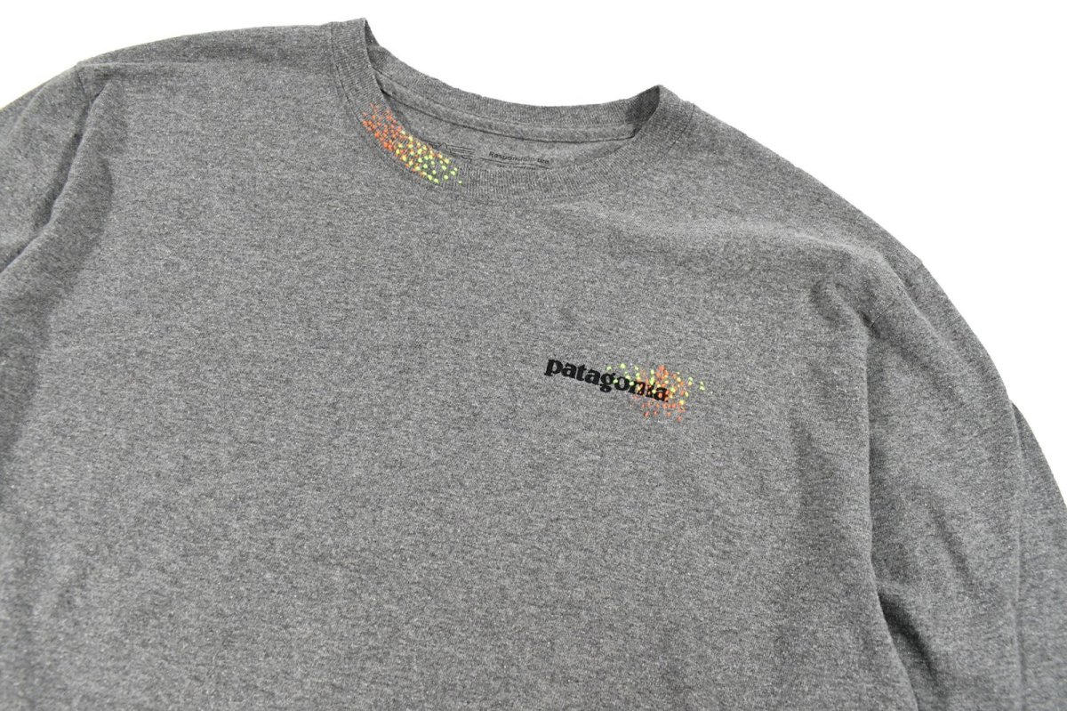 画像2: Used patagonia L/S Hand Stitch Tee パタゴニア (2)