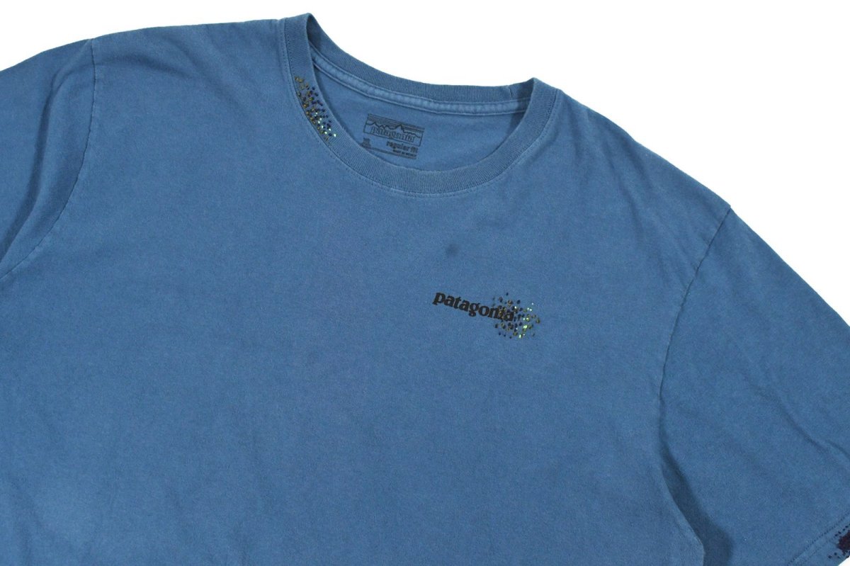 画像2: Used patagonia S/S Hand Stitch Tee パタゴニア (2)