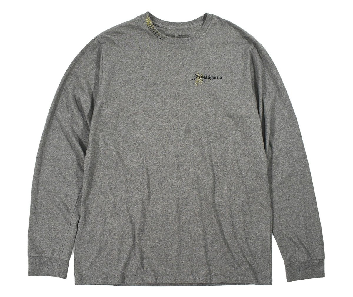 画像1: Used patagonia L/S Hand Stitch Tee パタゴニア (1)