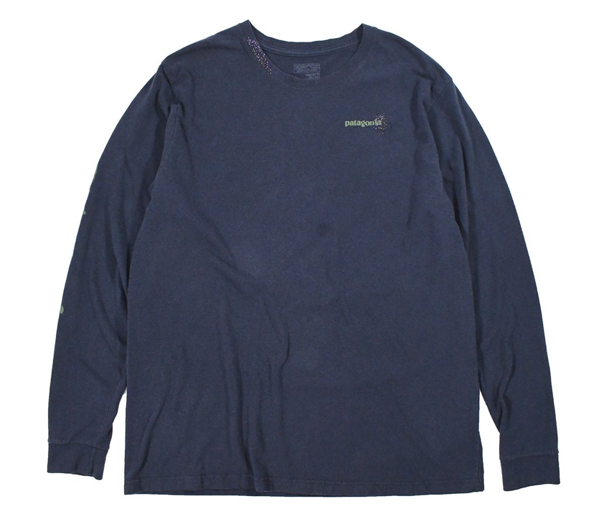 画像1: Used patagonia L/S Hand Stitch Tee パタゴニア (1)