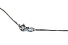 画像2: Italian Silver Necklace Snake #001 (2)