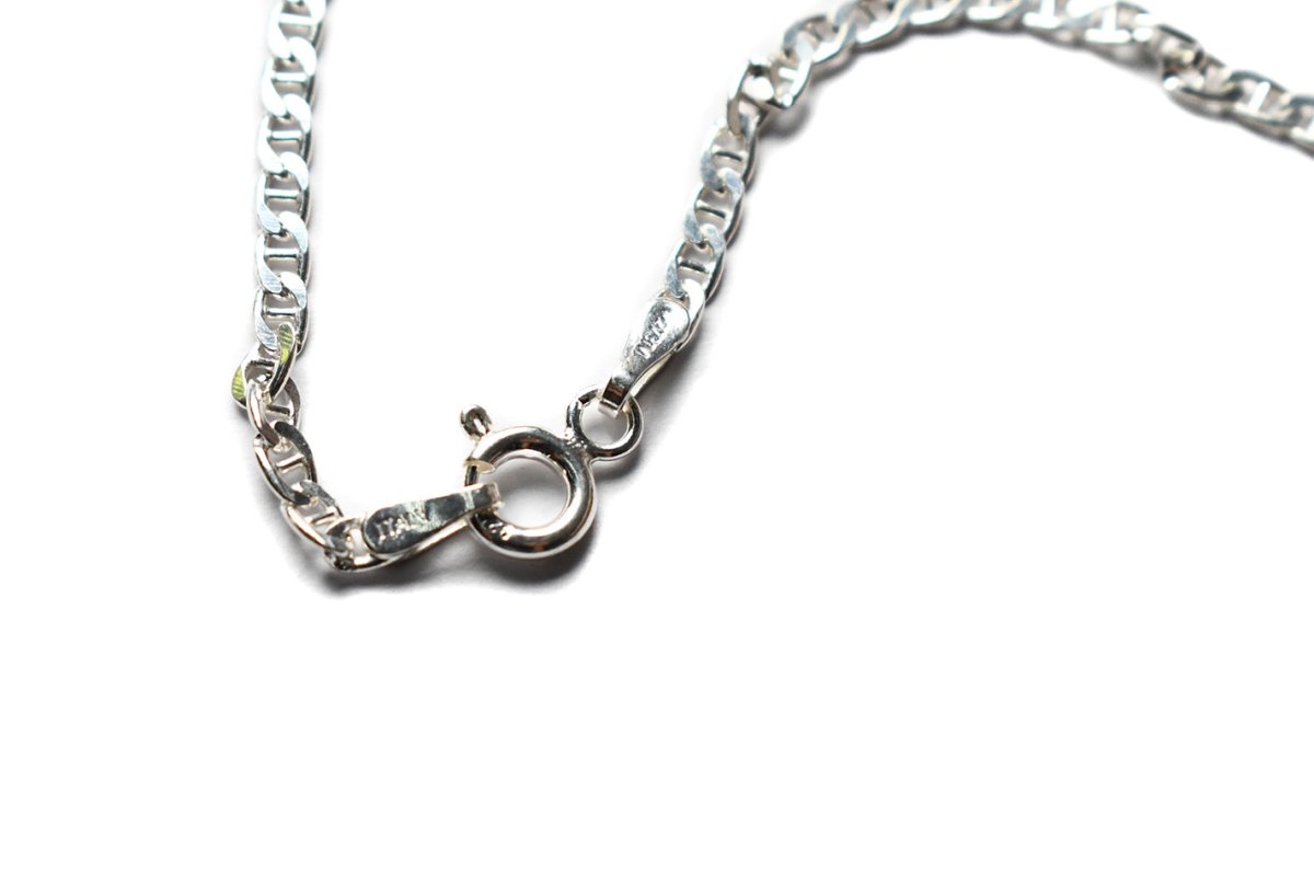 画像2: Italian Silver Necklace Anchor #001 (2)