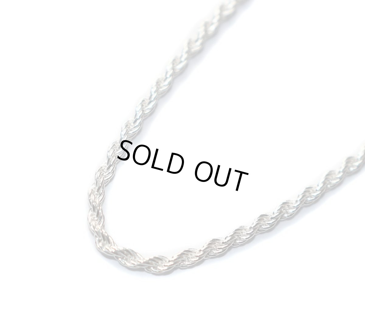 画像1: Italian Silver Necklace Screw #001 (1)
