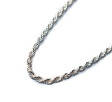 画像1: Italian Silver Necklace Screw #001 (1)