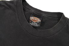 画像3: Used Harley-Davidson S/S Print Tee Black made in USA (3)