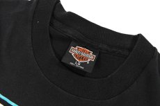画像3: Used Harley-Davidson S/S Print Tee Black made in USA (3)