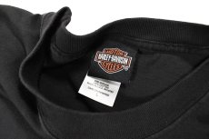 画像3: Used Harley-Davidson S/S Print Tee Black made in USA (3)