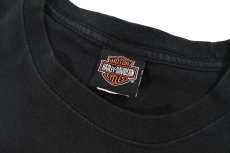 画像3: Used Harley-Davidson S/S Print Tee Black (3)