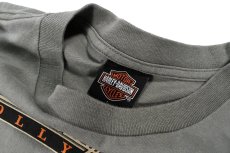 画像3: Used Harley-Davidson S/S Print Tee Moss made in USA (3)