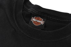 画像3: Used Harley-Davidson S/S Print Pocket Tee Black made in USA (3)