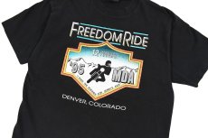 画像2: Used Harley-Davidson S/S Print Tee Black made in USA (2)