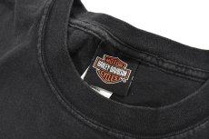 画像3: Used Harley-Davidson S/S Print Tee Black made in USA (3)