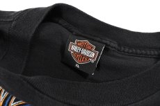 画像3: Used Harley-Davidson S/S Print Tee Black made in USA (3)