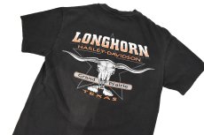 画像5: Used Harley-Davidson S/S Print Tee Black made in USA (5)