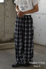 画像7: Boxercraft Harley Flannel Pant Black/White Plaid (7)