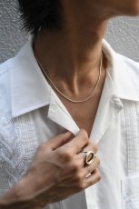 画像3: Italian Silver Necklace Snake #002 (3)