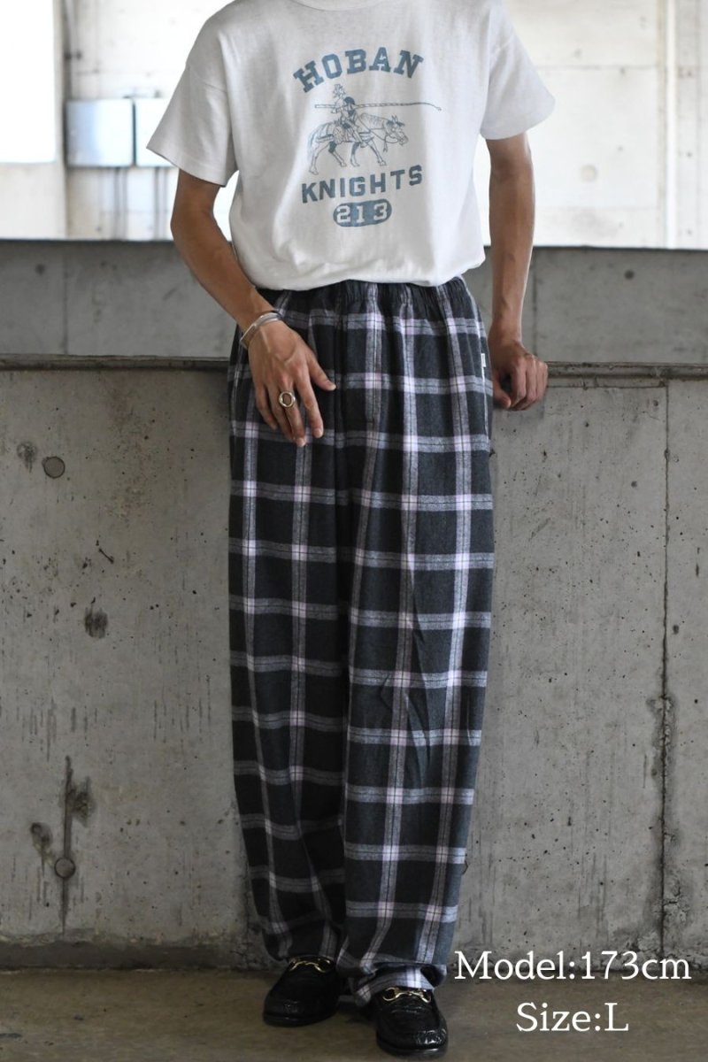 画像7: Boxercraft Harley Flannel Pant Charcoal/Lavender Tomb (7)