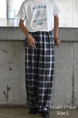 画像7: Boxercraft Harley Flannel Pant Charcoal/Lavender Tomb (7)