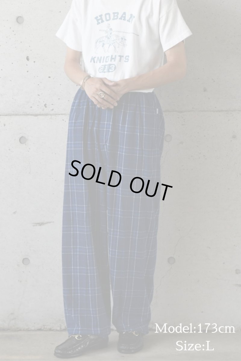 画像7: Boxercraft Harley Flannel Pant Navy Field Day (7)