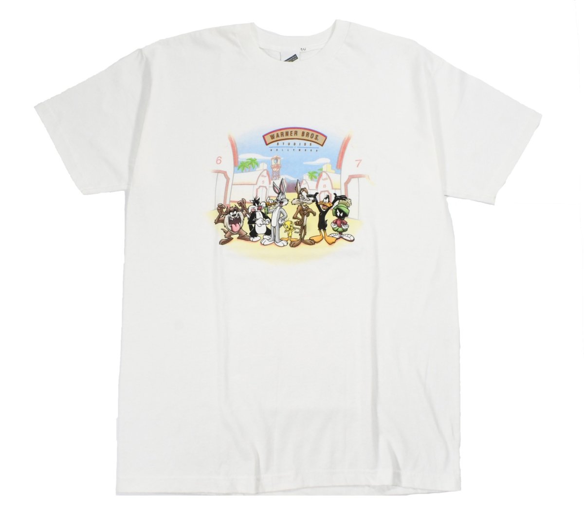 画像1: Used Warner Bros. S/S Print Tee (1)