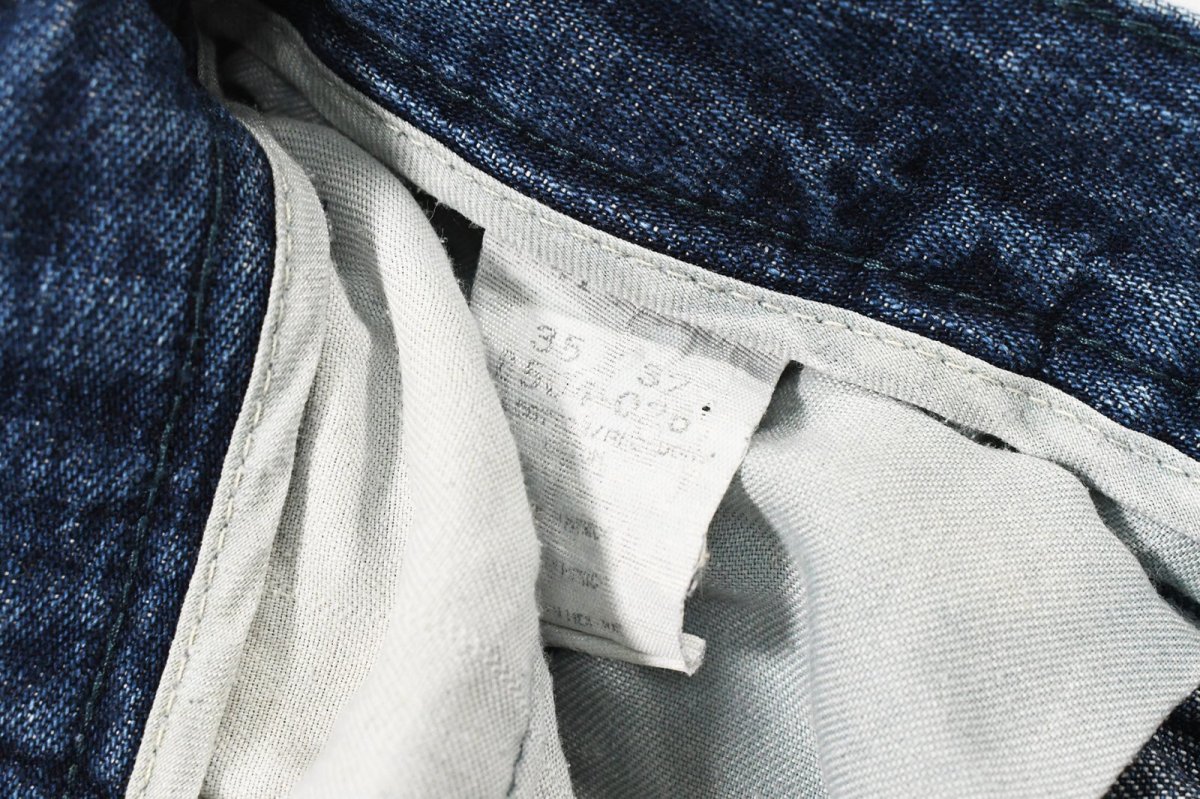 画像5: Used Lee Tuck Denim Trouser (5)