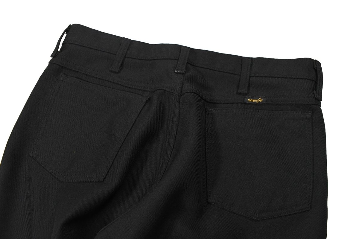 画像4: Used Wrangler Wrancher Dress Jeans Black (4)