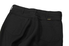 画像4: Used Wrangler Wrancher Dress Jeans Black (4)