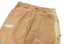 画像2: Used Dickies Damaged Duck Carpenter Pants (2)