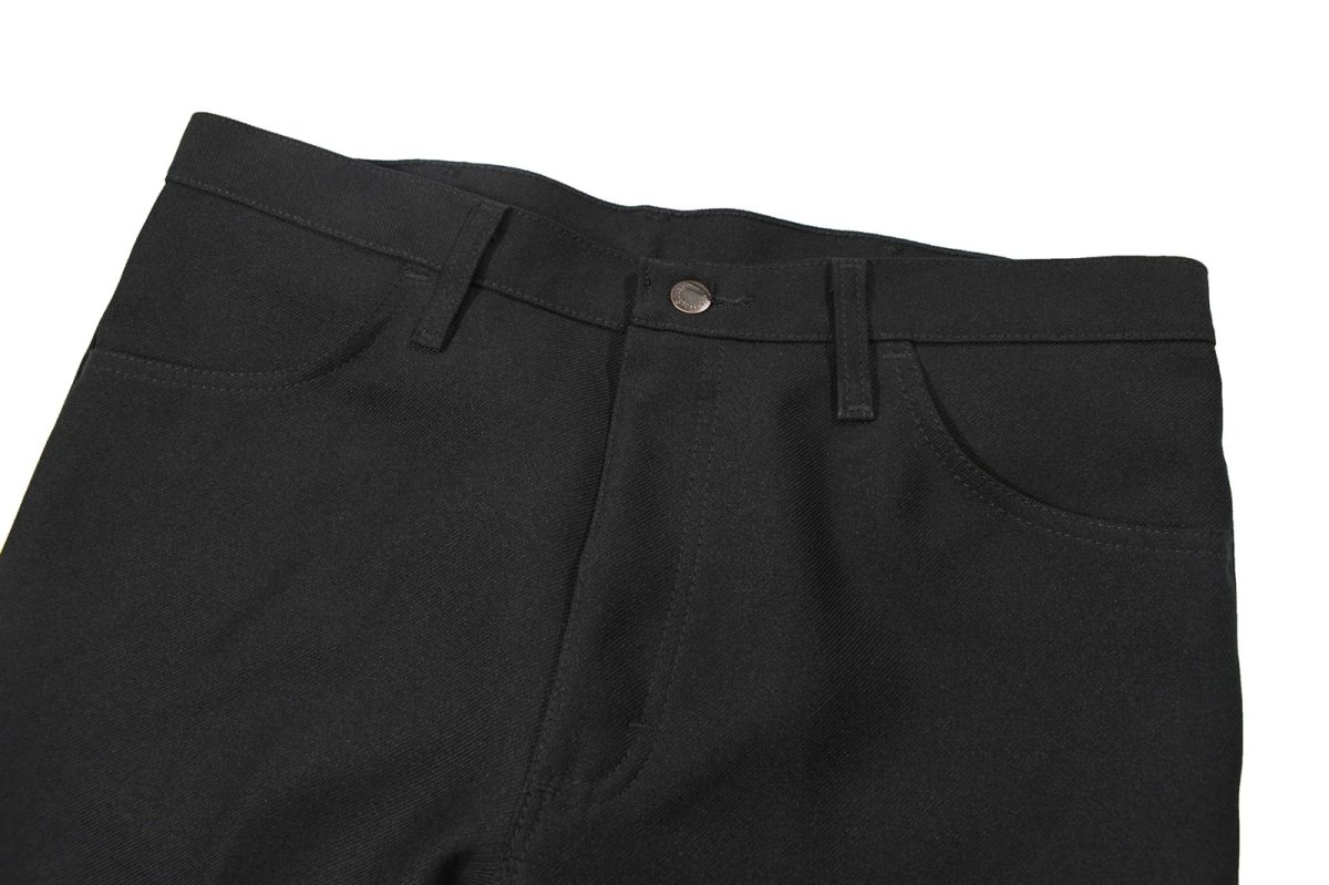 画像2: Used Wrangler Wrancher Dress Jeans Black (2)