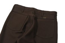 画像4: Used Wrangler Wrancher Dress Jeans Brown (4)