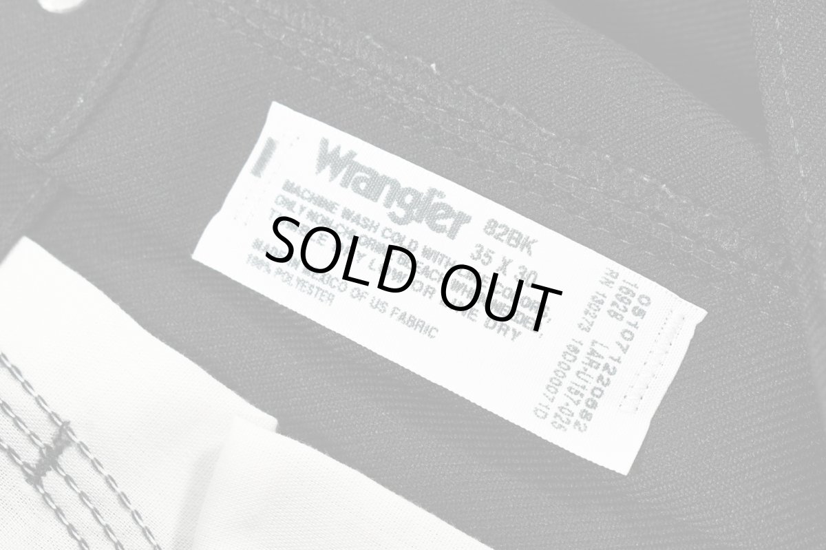 画像5: Used Wrangler Wrancher Dress Jeans Black (5)