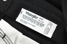 画像5: Used Wrangler Wrancher Dress Jeans Black (5)