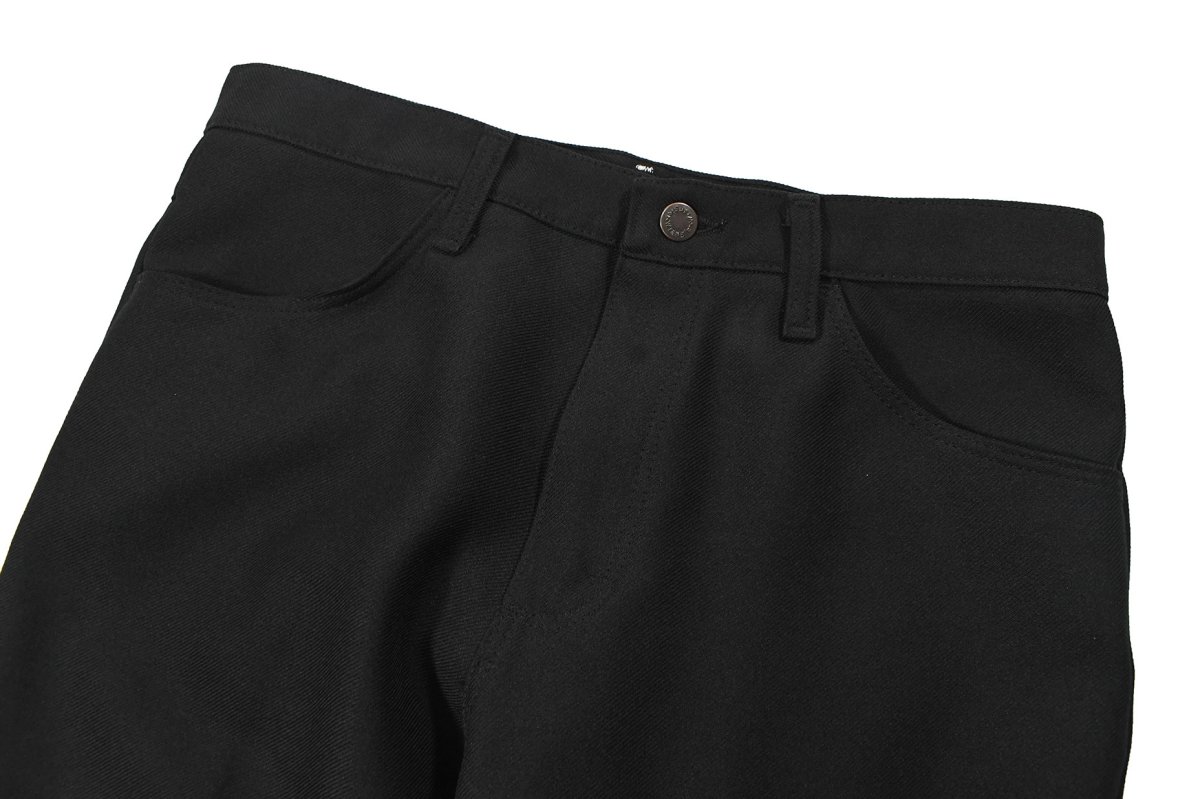 画像2: Used Wrangler Wrancher Dress Jeans Black (2)
